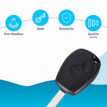 Carica l'immagine nel visualizzatore di Gallery, Guscio Chiave per Renault Clio 3 Kangoo Master Modus Trafic Twingo Wind | 2 Tasti | Telecomando