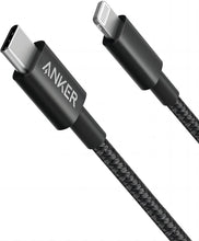 Carica l'immagine nel visualizzatore di Gallery, Anker Cavo USB C a Lightning 1m Nylon MFi Ricarica Rapida per iPhone