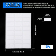 Carica l'immagine nel visualizzatore di Gallery, Glarks 200 Fascette Fermacavi in Nylon Autobloccanti da 15,2 cm, Etichette per Scrivere Con 3 Pennarelli e 288 Etichette