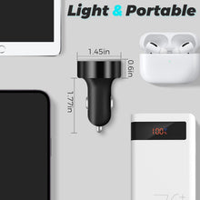 Carica l'immagine nel visualizzatore di Gallery, 4-Porte Accendisigari USB C, 50W QC3.0 &amp; PD Caricatore Auto Presa USB Auto Veloce Carica Batteria per Auto Cellulare Acc