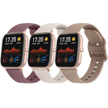 Carica l'immagine nel visualizzatore di Gallery, 3 Pezzi Tobfit Cinturino per Amazfit GTS/Amazfit GTS 2/Amazfit GTS 2 Mini, 20mm, in Silicone Sportivo per Amazfit Bip/Bi