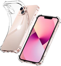 Carica l'immagine nel visualizzatore di Gallery, Captor Cover iPhone 14 Trasparente TPU Morbido, Silicone Flessibile, Antiurto, Shockproof, Paraurti, Assorbimento Urti, 
