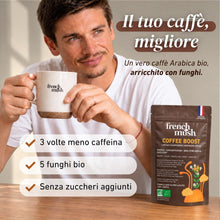 Carica l'immagine nel visualizzatore di Gallery, French Mush BOOST Caffè Bio ai 5 Funghi - 20 Dosi