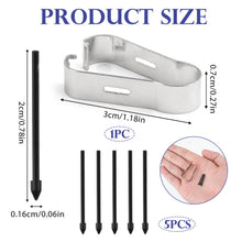 Carica l'immagine nel visualizzatore di Gallery, Set di 5 punte di ricambio originali per Samsung S Pen