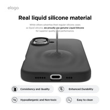 Carica l'immagine nel visualizzatore di Gallery, elago Cover in Silicone Liquido per iPhone 16