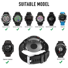 Carica l'immagine nel visualizzatore di Gallery, Fenix 5 Cinturino, Braccialetto Morbido di Ricambio in Silicone per Fenix 5 / forerunner 935 Smart Watch (NON per Fenix 