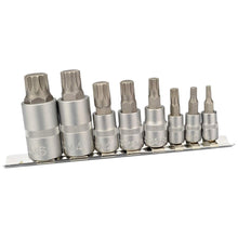 Carica l'immagine nel visualizzatore di Gallery, XZN Set di di prese multiple Chiavi a Bussola Scanalate Punta XZN Set di 8 Chiavi a Bussola M4 M5 M6 M8 M10 M12 M14 M16 