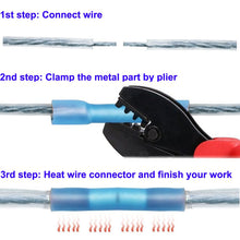 Carica l'immagine nel visualizzatore di Gallery, Connettori termorestringenti, kit terminale a crimpare CESFONJER, terminali per connettori termorestringenti, giunto a c
