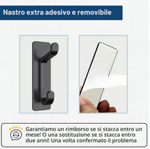 Carica l'immagine nel visualizzatore di Gallery, pickpiff Gancio Adesivo Da Parete, Porta Asciugamani Da Bagno, Ganci Adesivi Strofinaccio Da Cucina, Gancio Appendiabiti
