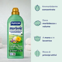 Carica l'immagine nel visualizzatore di Gallery, Nuncas Morbivel - Ammorbidente Bucato - Campo dei Fiori - 750 ml