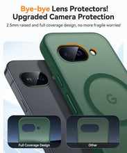 Carica l'immagine nel visualizzatore di Gallery, CANSHN Magnetica Cover per Google Pixel 10a (6.3 Pollici), [Protezione Completa Della Fotocamera] Custodia Traslucida Op