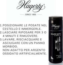 Carica l'immagine nel visualizzatore di Gallery, Hagerty Silver Bath Personal Use, bagno detergente argento 580ml