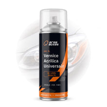 Carica l'immagine nel visualizzatore di Gallery, Area Boxes Vernice Trasparente Spray per Fari Auto | 400 ml | Finitura trasparente 2K Alto Lucido | Adesione al Policarb