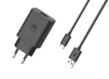 Carica l'immagine nel visualizzatore di Gallery, Motorola Chargers – Turbopower 33W Caricabatterie Rapido di Rete USB-PD/Adattatore di alimentazione con cavo USB-A-C da 