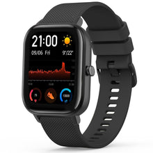 Carica l'immagine nel visualizzatore di Gallery, Tobfit Cinturino in Silicone per Amazfit GTS/GTS 2/GTS 2 Mini/GTS 2e/GTS 3/GTS 4/GTS 4 Mini/GTR 42mm, 20mm Sportivo (Ner