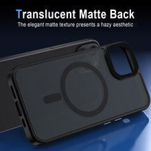 Carica l'immagine nel visualizzatore di Gallery, XTCASE Cover Magnetica per iPhone 11 Pro Traslucida Opaca, Nero