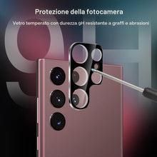 Carica l'immagine nel visualizzatore di Gallery, JETech TPU Pellicola Protettiva per Samsung Galaxy S22 Ultra, 2+2 Pezzi