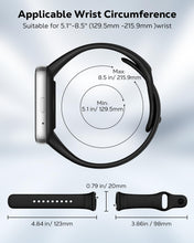 Carica l'immagine nel visualizzatore di Gallery, MoKo Cinturino Sportivo Compatibile con Redmi Watch 3 Active
