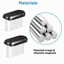 Carica l'immagine nel visualizzatore di Gallery, Tappi Anti-Polvere, 2 Pezzi di Tappi Antipolvere USB C,Tipo C Porta Ricarica, Adatto per la Maggior Parte degli Smartpho
