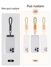Carica l'immagine nel visualizzatore di Gallery, Toppa per Cordino Cellulare 2,Pad per Telefono,Trasparenti Pad,Toppa Universale per Cordino per Cellulare Senza Adesivo,