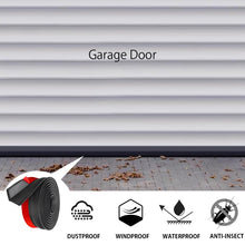 Carica l'immagine nel visualizzatore di Gallery, Guarnizione Porta Garage 3m Guarnizione Basculante Autoadesive Garageguarnizione Soglia Porta Garage Universale Con Chio