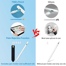 Carica l'immagine nel visualizzatore di Gallery, TQQ Penna per Apple iPad (2018-2025), 2 Generazione iPad Pencil con Sensibile all'Inclinazione, compatibile con iPad (11