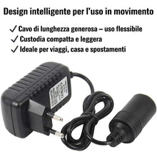 Carica l'immagine nel visualizzatore di Gallery, Alimentatore AC a DC Adattatore 100V - 240V a 12V Automobile Sigaretta Accendisigari Presa Corrente 12V/3A 36W Inverter 