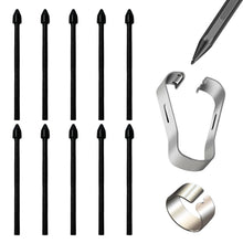 Carica l'immagine nel visualizzatore di Gallery, 10 Pezzi Punte di Ricambio per Samsung S Pen, con Pinzette, per Galaxy Tab S10+/S10 Ultra/S9/S9+/S9 Ultra/S8/S8+/S8 Ultr