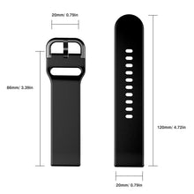 Carica l'immagine nel visualizzatore di Gallery, MoKo 3 Pezzi Cinturino Compatibile con Amazfit Active/Active 2/GTS/GTS 2/2 Mini/2e/3/4/4 Mini/Bip 3/3 PRO/Bip U/U PRO/Li