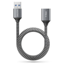 Carica l'immagine nel visualizzatore di Gallery, deleyCON 2m Prolunga USB 3.0 5Gbps (Connettore A a Presa A) - Collegamento per Tastiera, Mouse, Stampante, Scanner, Foto