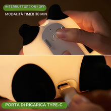 Carica l'immagine nel visualizzatore di Gallery, ZWOOS Luce Notturna per Bambini, 3 Modalità di Luce, Lampada da Comodino per la Camera del Bambino con Timer da 30 Minut