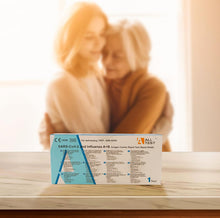 Carica l'immagine nel visualizzatore di Gallery, ALLTEST 5 Tamponi Rapidi combo Covid 19 + influenza A - B, Kit Rapido Tampone per l'Antigene SARS-COV-2 + influenza - 5 