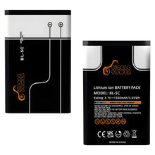 Carica l'immagine nel visualizzatore di Gallery, Pickle Power 2 X1580mAh Batteria BL-5C per Nokia 6230 6330 6263 6267 6270 6555 6600 6630 6670 6680 6681 6682 6820