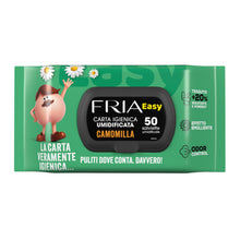Carica l'immagine nel visualizzatore di Gallery, Fria Easy Carta igienica umidificata, 50 salviette, profumazione variabile