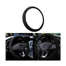 Carica l'immagine nel visualizzatore di Gallery, CGEAMDY Coprivolante Auto Universale Diametro 37-38 cm, Coprivolante Elastica del Volante, Microfibra Traspirante in Set