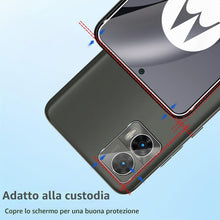 Carica l'immagine nel visualizzatore di Gallery, QULLOO Pellicola Protettiva per Motorola Moto Edge 30 Neo [2 Pezzi] + Pellicola Fotocamera [2 Pezzi], 9H Durezza HD Chia