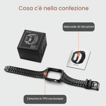 Carica l'immagine nel visualizzatore di Gallery, Fullmosa Cinturino per Apple Watch 45mm 44mm, Nero