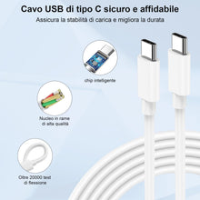 Carica l'immagine nel visualizzatore di Gallery, Caricabatterie per Sumsamg 25W, Caricatore USB C Rapido per Galaxy A35/5G A36/5G A26/5G A55 A54 A34 A35 A25 A16 A17 A15 