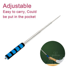 Carica l'immagine nel visualizzatore di Gallery, 3 aste telescopiche per bandiere portatili, 2 m, asta per bandiere, accessori in acciaio inox, set con 9 clip, per viagg