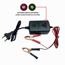 Carica l'immagine nel visualizzatore di Gallery, CGEAMDY Caricabatteria Auto, 12V Caricabatterie a Carica di Piombo al Piombo SLA, Multi Protezioni Caricatore Intelligen