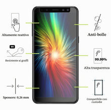 Carica l'immagine nel visualizzatore di Gallery, Vetro Temperato per Samsung Galaxy A8 2018 [2 Pezzi] Vetrino Protettivo Pellicola Protezione Schermo