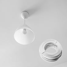 Carica l'immagine nel visualizzatore di Gallery, Cavo Elettrico Piatto 25 metri (Bianco piatto 2x0,75)