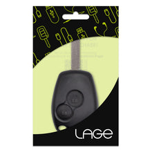 Carica l'immagine nel visualizzatore di Gallery, Lage Guscio per Chiave 2 Tasti compatibile con Renault Clio, Modus, Twingo, Kangoo, Wind - Telecomando Auto Cover Scocca