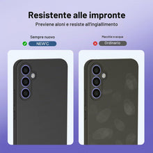 Carica l'immagine nel visualizzatore di Gallery, NEW'C Cover per Samsung Galaxy A54 5G, Nera Silicone Morbido Antiurto