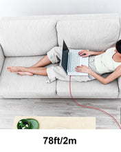 Carica l'immagine nel visualizzatore di Gallery, [2pcs 2m] 100W PD3.0 USB C a C Cavo di ricarica veloce + 3.1A USB A a C di in nylon intrecciato ricarica veloce Cavo per
