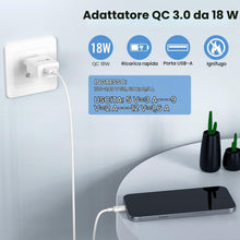 Carica l'immagine nel visualizzatore di Gallery, Xiaomi Caricabatterie, Alimentatore da Muro Turbo Charge con Porta USB-A USB-C, Ricarica Rapida per Xiaomi 13/12/11, Red