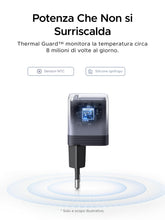 Carica l'immagine nel visualizzatore di Gallery, UGREEN Nexode Air 65W Caricatore USB C con Cable USB C (Grigio)