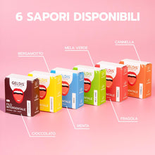 Carica l'immagine nel visualizzatore di Gallery, GELDIS Filo Interdentale Espandibile Nero, Gusto Menta, Rimuove Placca in Profondità, Con Cera Vegetale, Per Gengive Sen