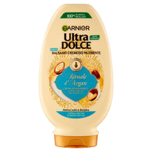 Carica l'immagine nel visualizzatore di Gallery, Garnier Balsamo Ultra Dolce Rituale d'Argan, Balsamo per Capelli Secchi e Indisciplinati, 250 ml