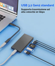 Carica l'immagine nel visualizzatore di Gallery, Cavo Prolunga USB C 1M, Cavo USB C Femmina a Maschio, Cavo Estensione USB Tipo C, Alta Velocità USB 3.2 10Gbps 5A/100W 4